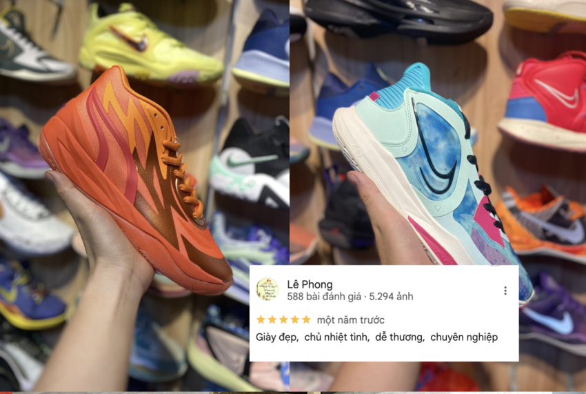 Chọn shop giày bóng rổ uy tín cho trải nghiệm chơi bóng tốt nhất
