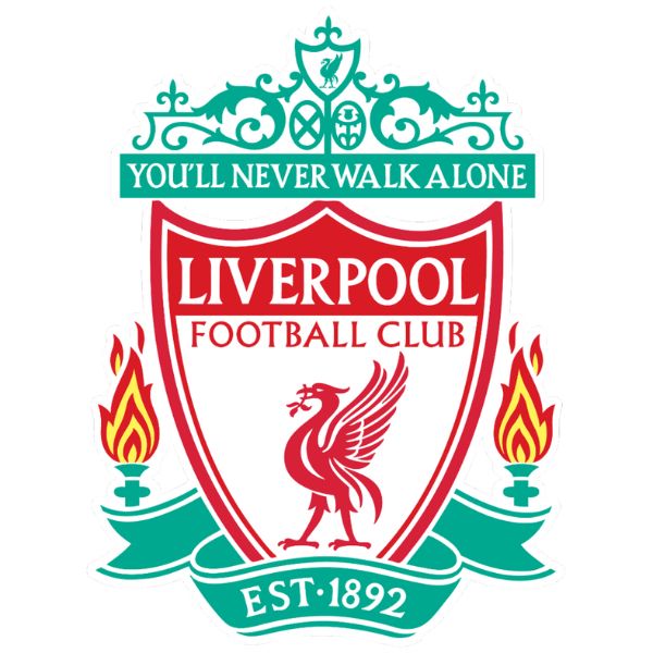 Logo Liverpool với chim Liver Bird và khẩu hiệu
