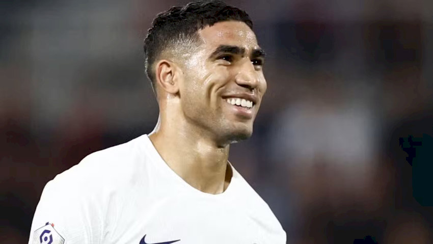 Achraf Hakimi - hậu vệ cánh tốc độ của Paris Saint-Germain