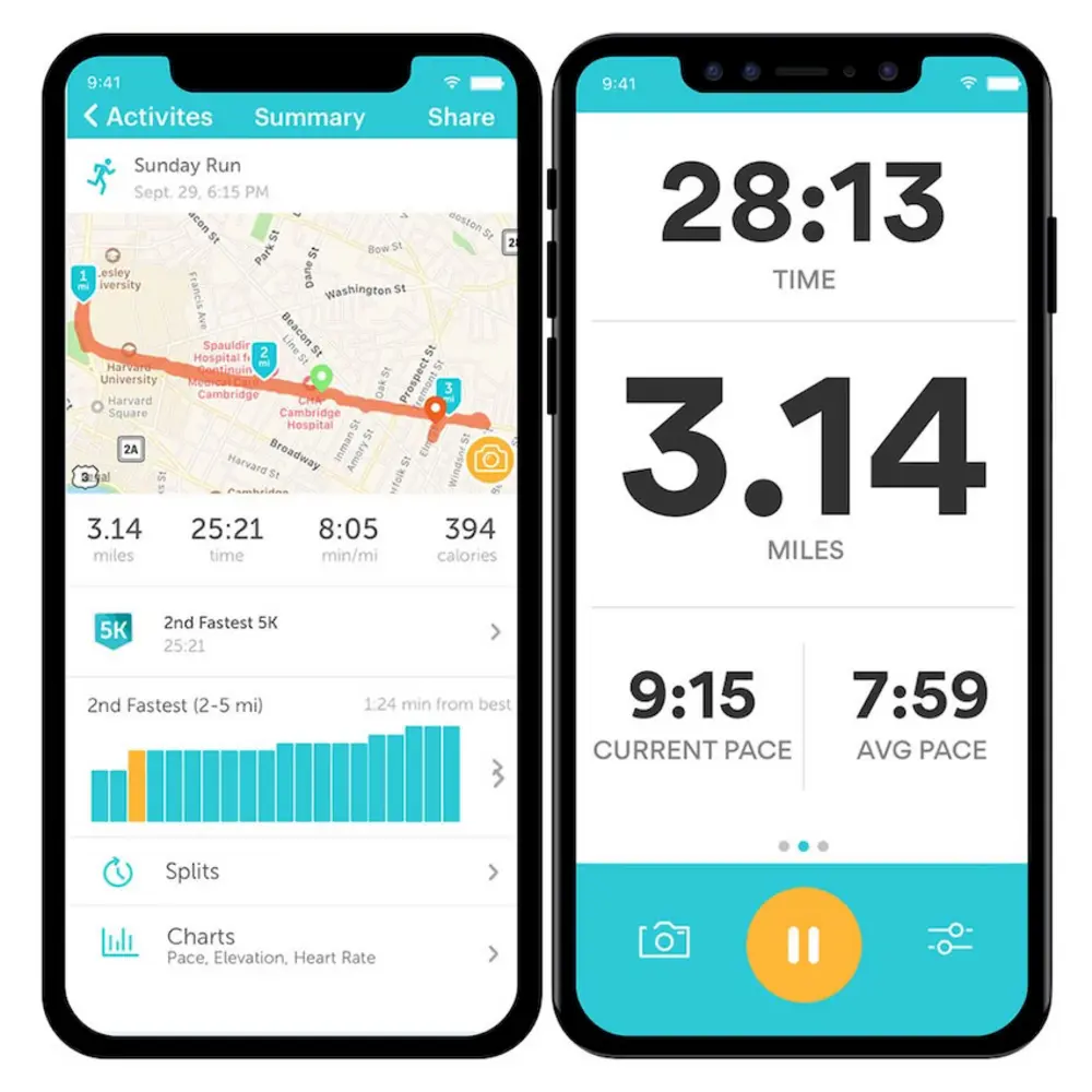 Runkeeper, app chạy bộ với giao diện đơn giản, dễ sử dụng cho người mới