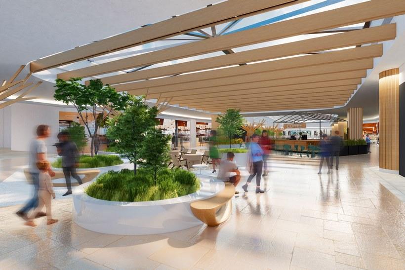 Không gian nội thất bên trong Parc Mall Quận 8 rộng rãi và sang trọng