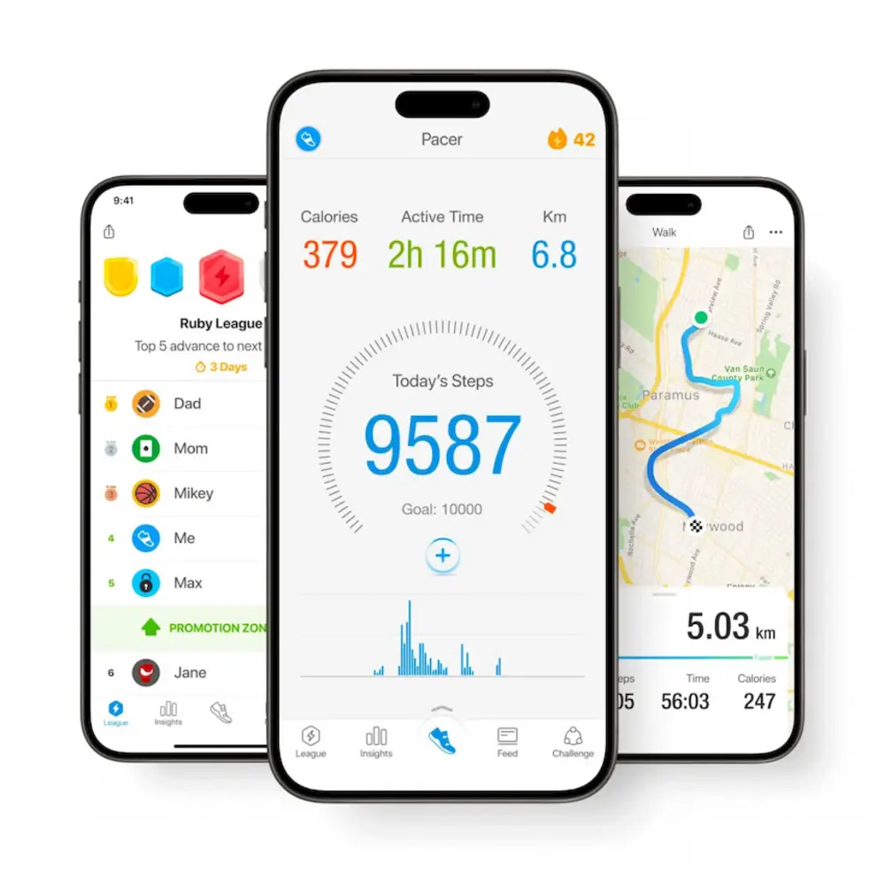 Pacer, app chạy bộ với giao diện đơn giản, thân thiện với người dùng