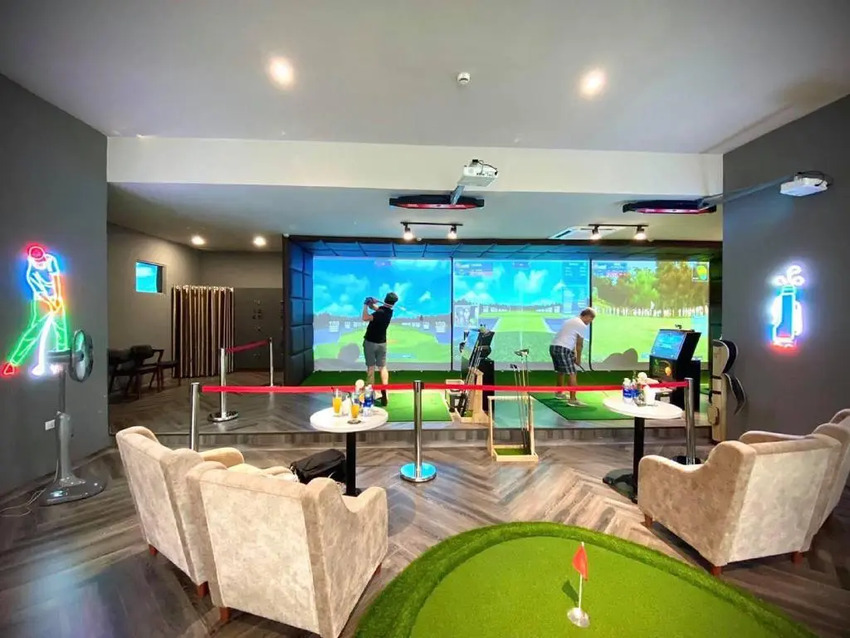Phòng tập Golf 3D & Coffee kết hợp trải nghiệm thể thao và thư giãn tại Hà Nội