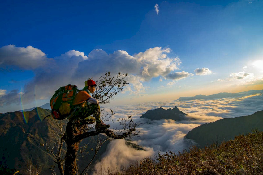 Hành trình săn mây không thể bỏ qua tại Bạch Mộc Lương Tử.