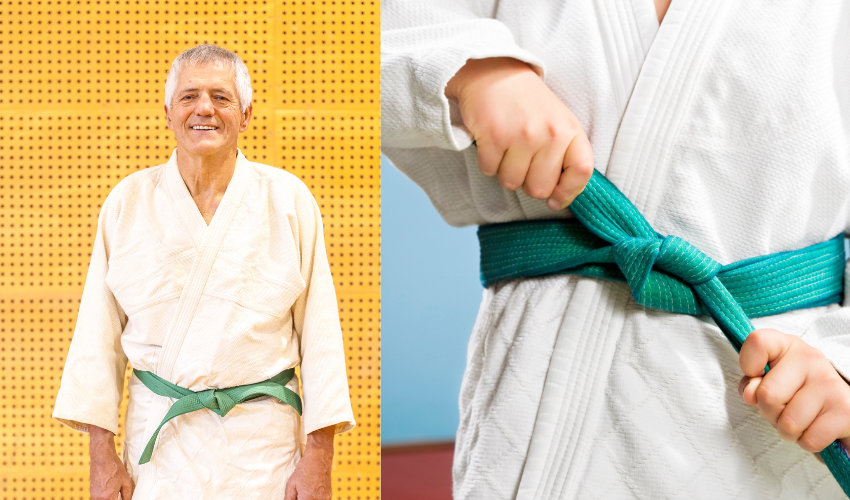 Võ sinh đai xanh lá cây trong Judo, giai đoạn phát triển kỹ năng tổng hợp