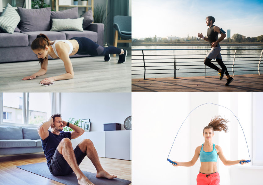 Vận động viên thực hiện các bài tập thể lực giúp tăng cường sức bền và sức mạnh cho việc việc học võ.