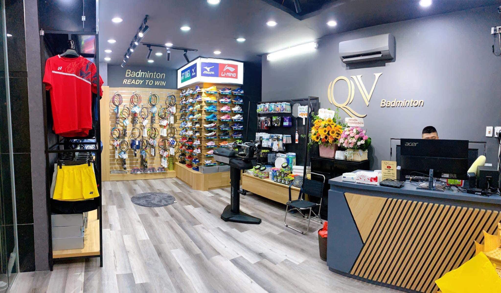 Quoc Viet Badminton Shop - Địa chỉ mua vợt cầu lông uy tín tại Hà Nội
