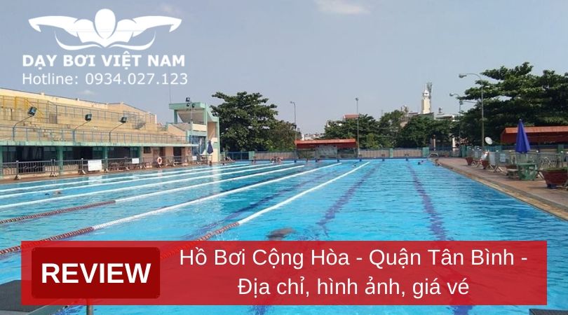 Khu vực lối đi an toàn, chống trơn trượt tại Hồ bơi Cộng Hòa