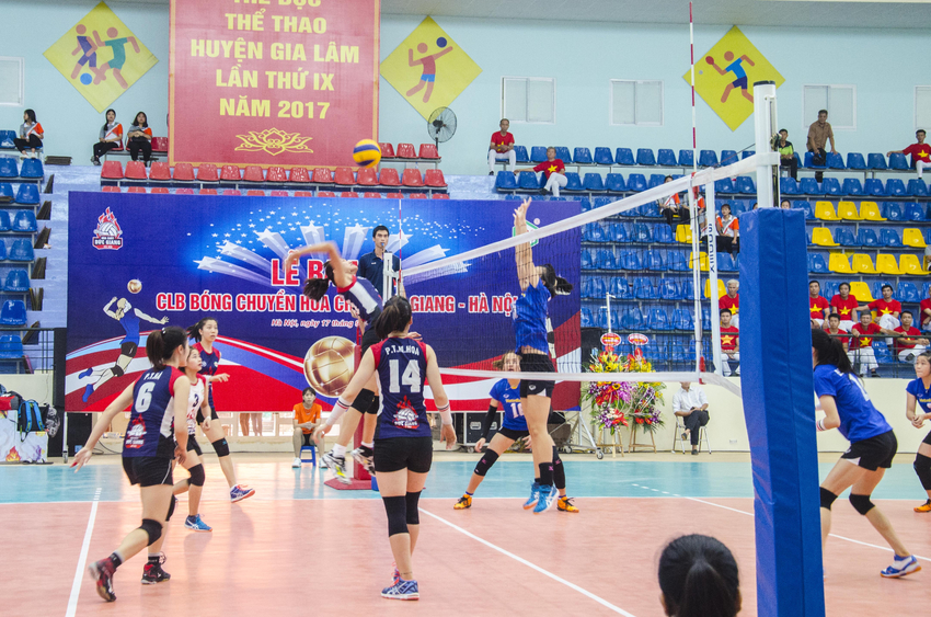 Sân bóng chuyền Goldmark, địa điểm tập luyện và tổ chức giải đấu lý tưởng