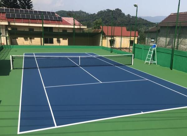 Sân Tennis Vinapco hiện đại