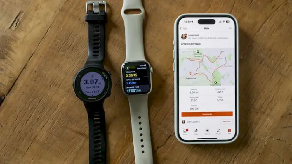 Theo dõi hoạt động chạy bộ với app Strava trên điện thoại thông minh