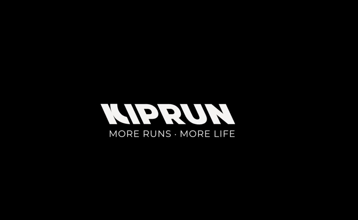 Logo giày thể thao Kiprun với font chữ dứt khoát