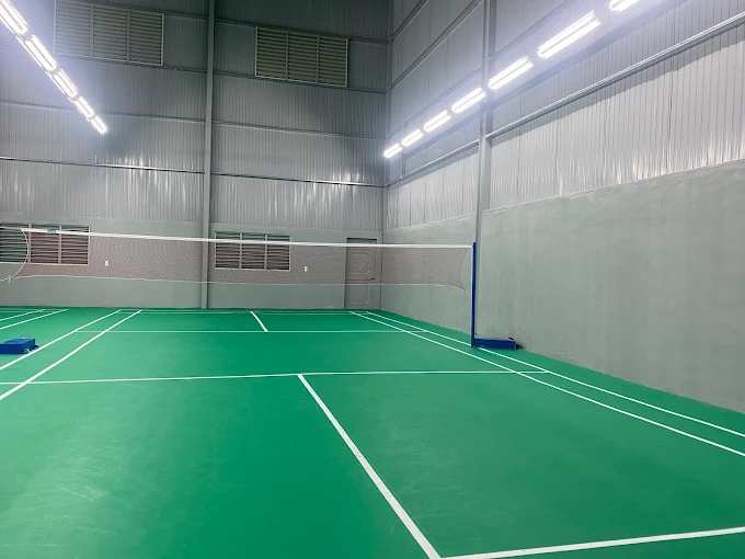 Sân cầu lông trong khuôn viên trường Cao đẳng Lương thực Thực phẩm Đà Nẵng