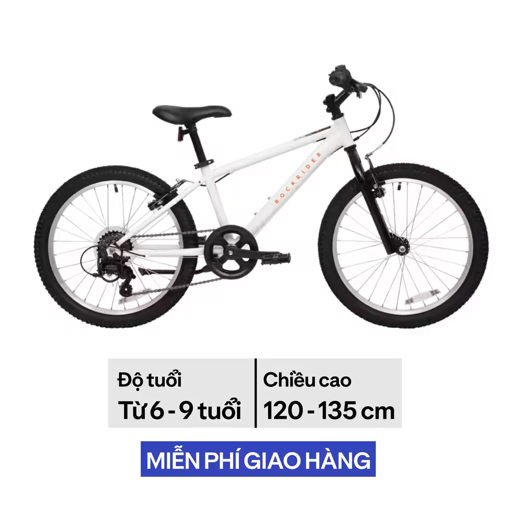 Xe đạp địa hình trẻ em 20 inch 120 CNFR chinh phục dốc đầu tiên