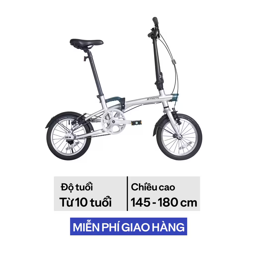 Xe đạp gấp TILT 500 14 inch tiện lợi cho không gian nhỏ