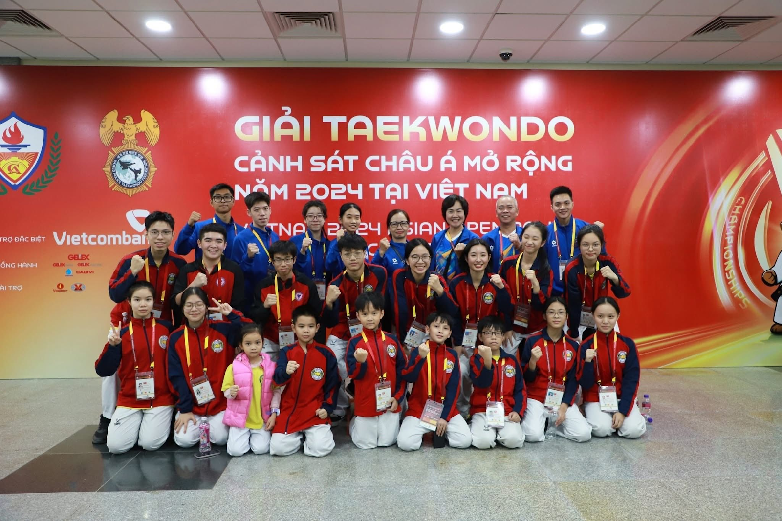 Võ đường Taekwondo Cầu Giấy thu hút những người yêu võ thuật