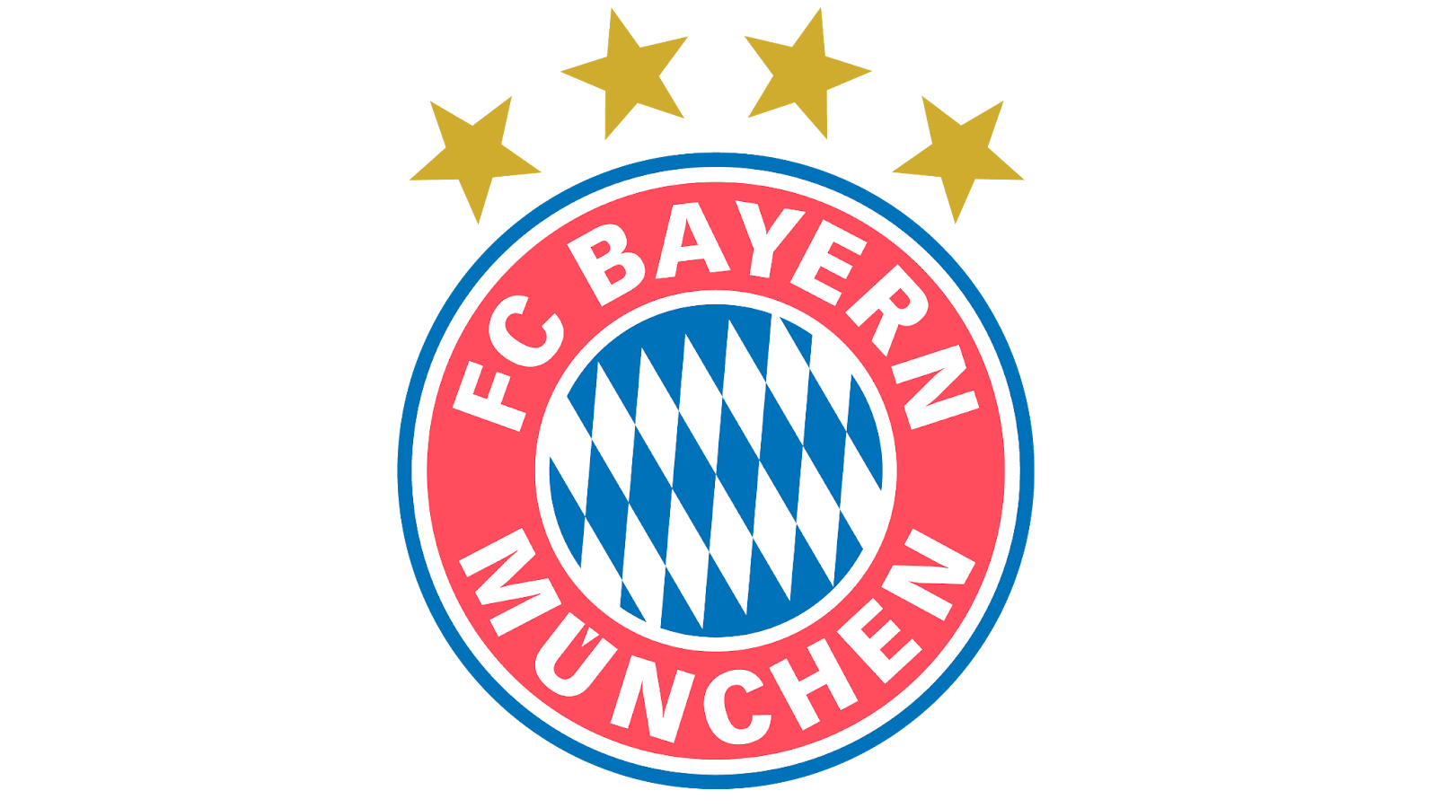 Biểu tượng logo CLB bóng đá Bayern Munich với họa tiết kim cương