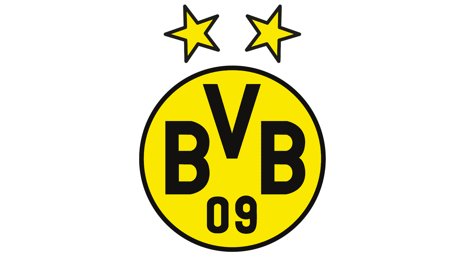 Logo biểu tượng CLB bóng đá Borussia Dortmund với chữ BVB 09