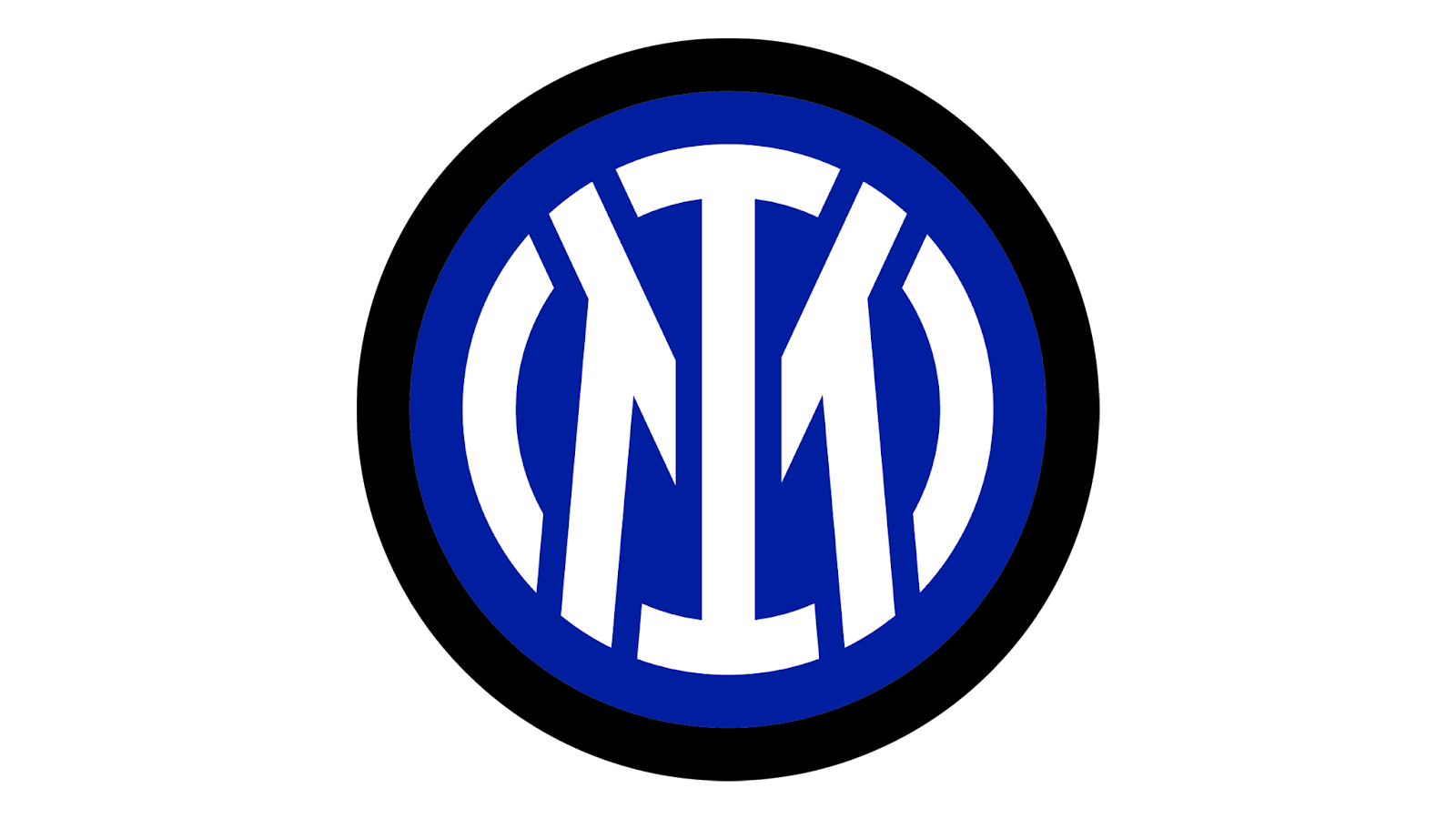 Logo mới của CLB bóng đá Inter Milan với chữ I và M lồng ghép