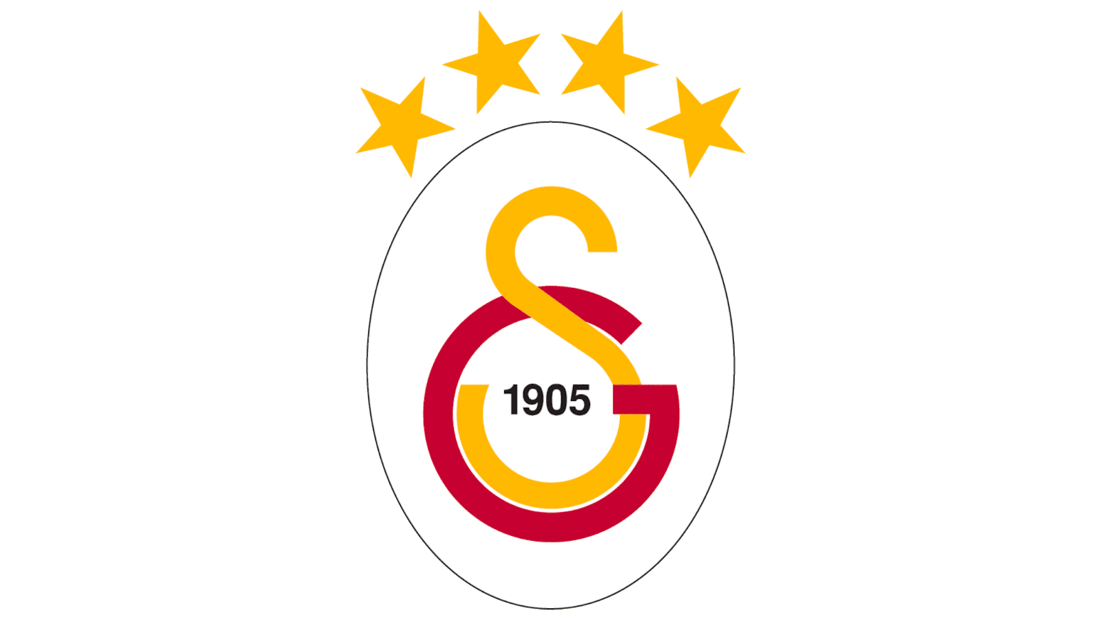 Logo biểu tượng CLB bóng đá Galatasaray với chữ G và S lồng ghép