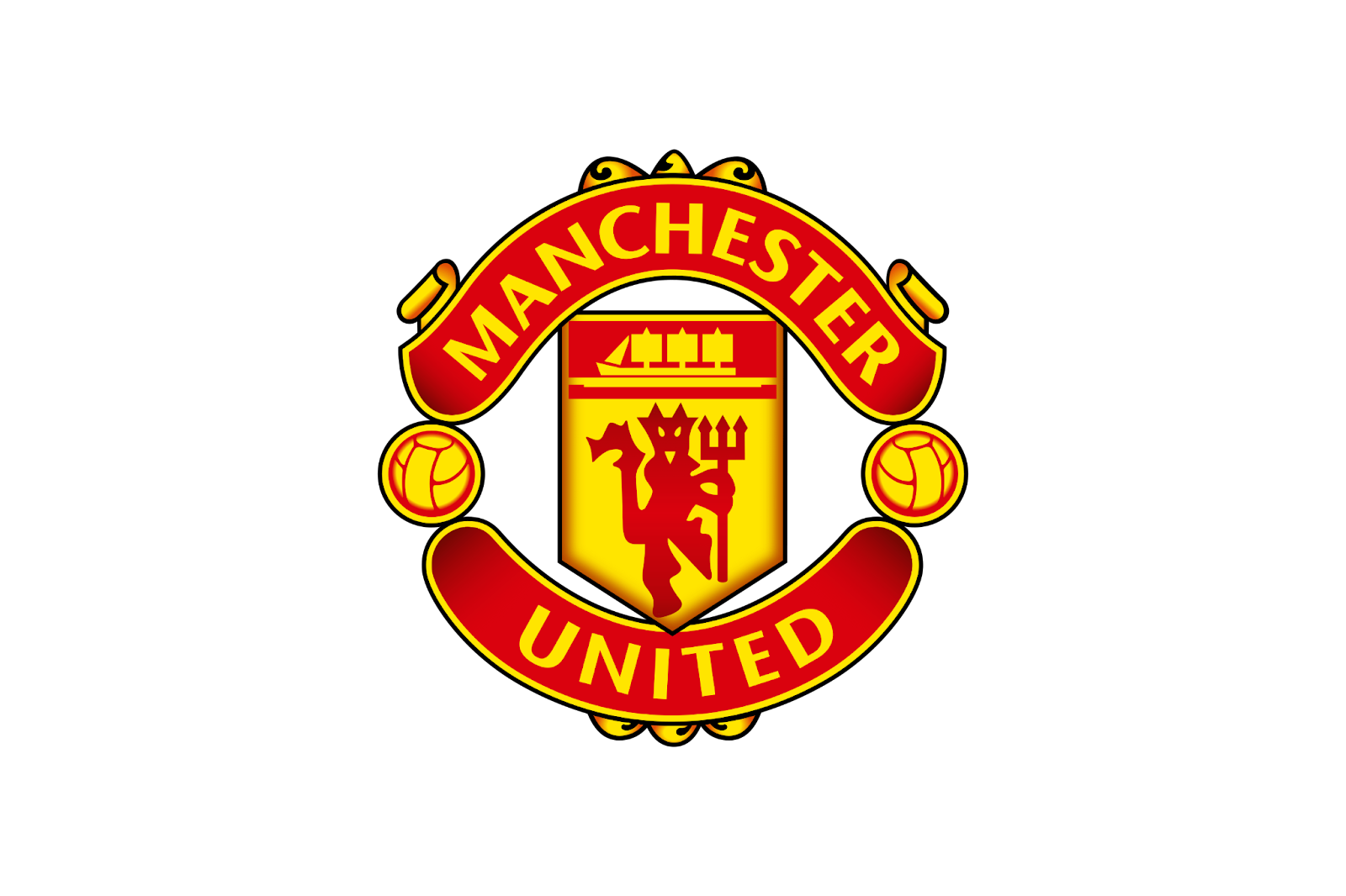 Biểu tượng Manchester United với quỷ đỏ và thuyền buồm
