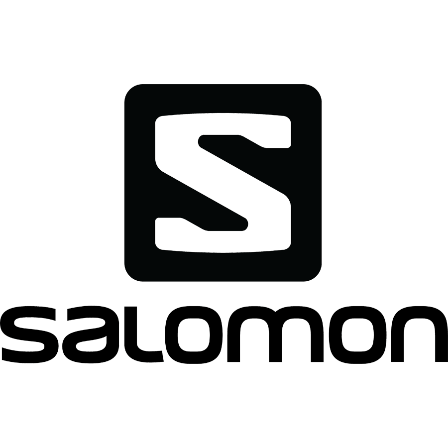 Logo Salomon chữ S trong khung vững chắc hiệu suất cao