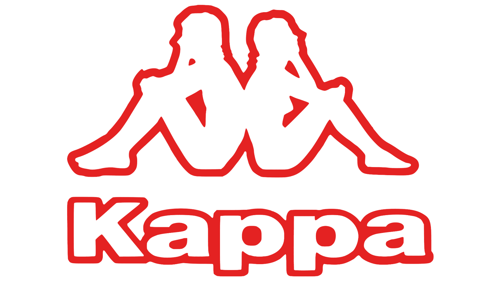 Logo Kappa Omini hai người quay lưng bình đẳng tự do