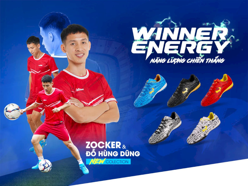 Bộ sưu tập dòng sản phẩm Zocker Winner Energy - Nguồn: Internet