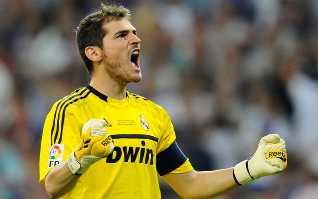 Iker Casillas, một trong những thủ môn giữ sạch lưới nhiều nhất lịch sử bóng đá