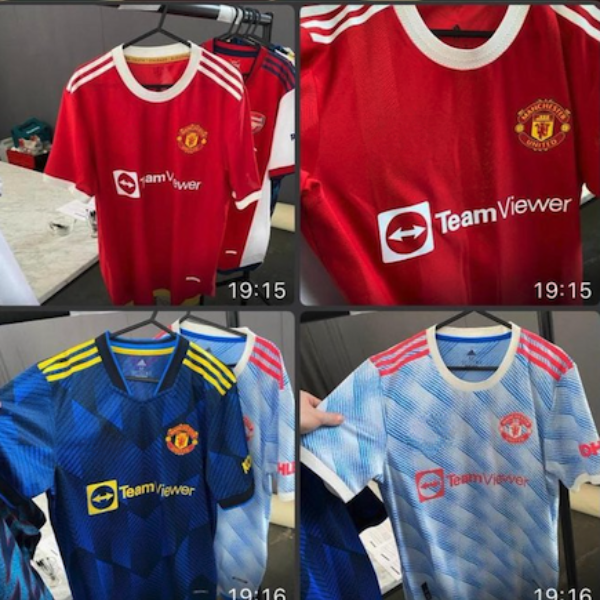Áo đấu sân nhà Manchester United Home 2021-2022 rò rỉ