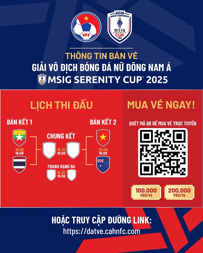 Lịch thi đấu chung kết