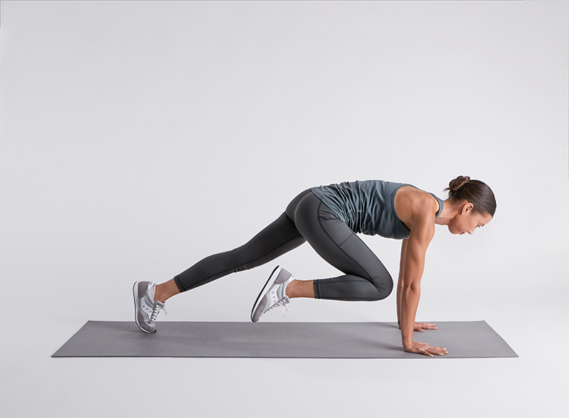 Hướng dẫn bài tập Mountain Climber trong chu trình HIIT