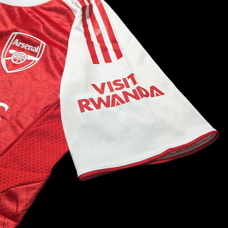 Áo bóng đá Arsenal sân nhà hàng Thái Lan mặt sau