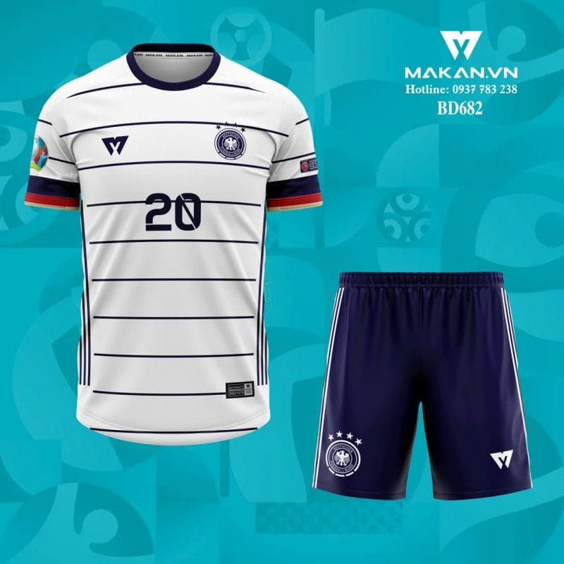 Áo bóng đá đội tuyển Đức Euro 2021 BD682
