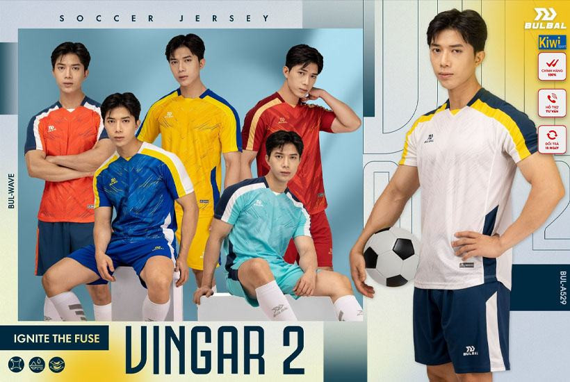 Áo Bóng Đá Không Logo Vingar 2 rất đẹp
