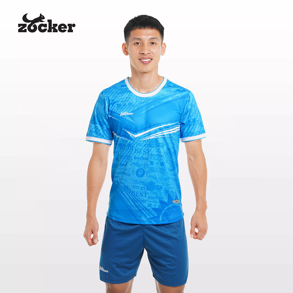 Áo đá bóng Zocker Winner Energy màu Xanh Dương tươi mát