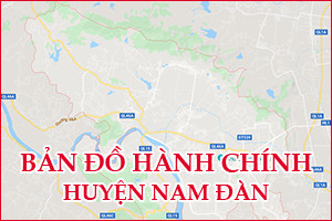 Bản đồ Huyện Nam Đàn