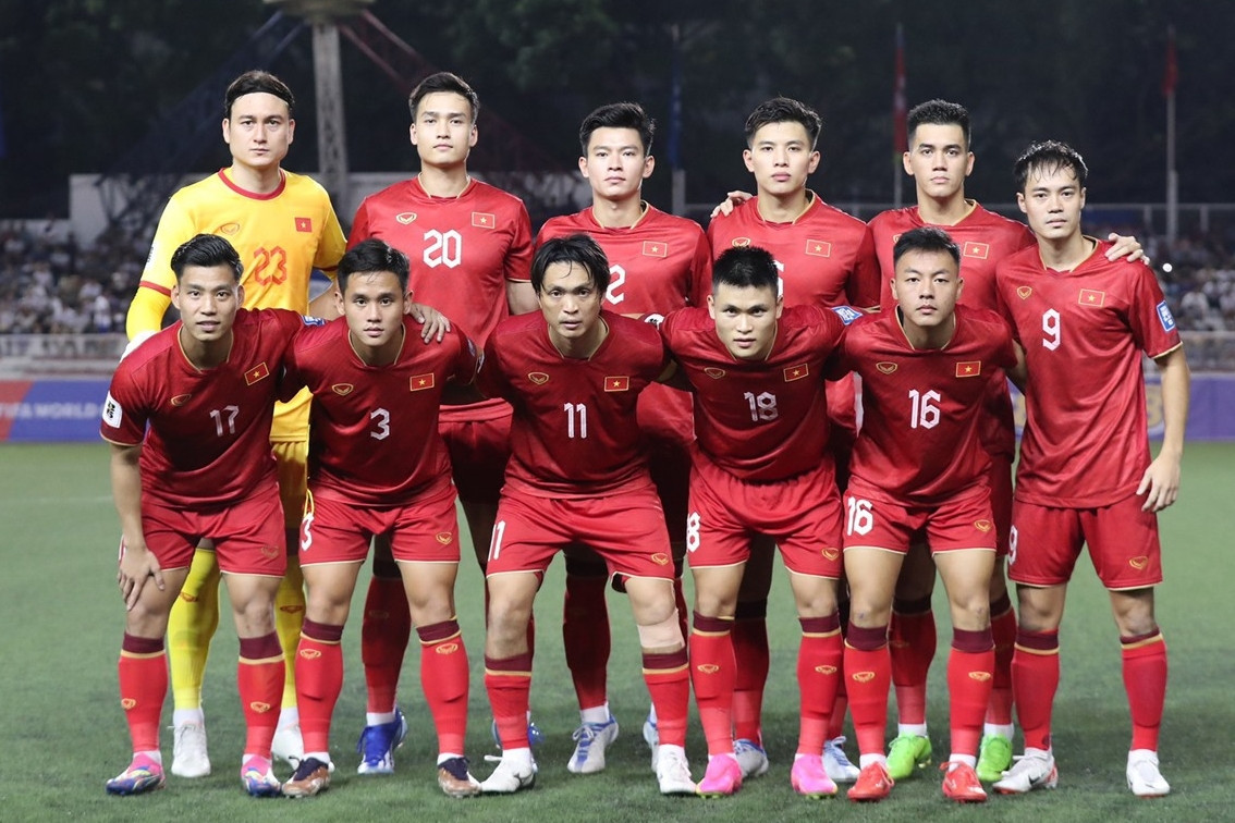 Vị trí của U23 Việt Nam trên bảng xếp hạng bóng đá tại ASIAD 2023.