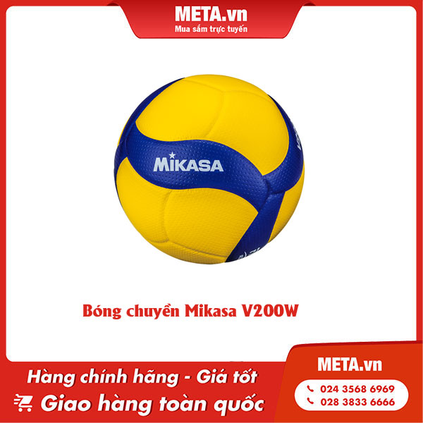 Mikasa V200W, bóng chuyền thi đấu quốc tế, đỉnh cao trong cách chọn bóng chuyền tốt
