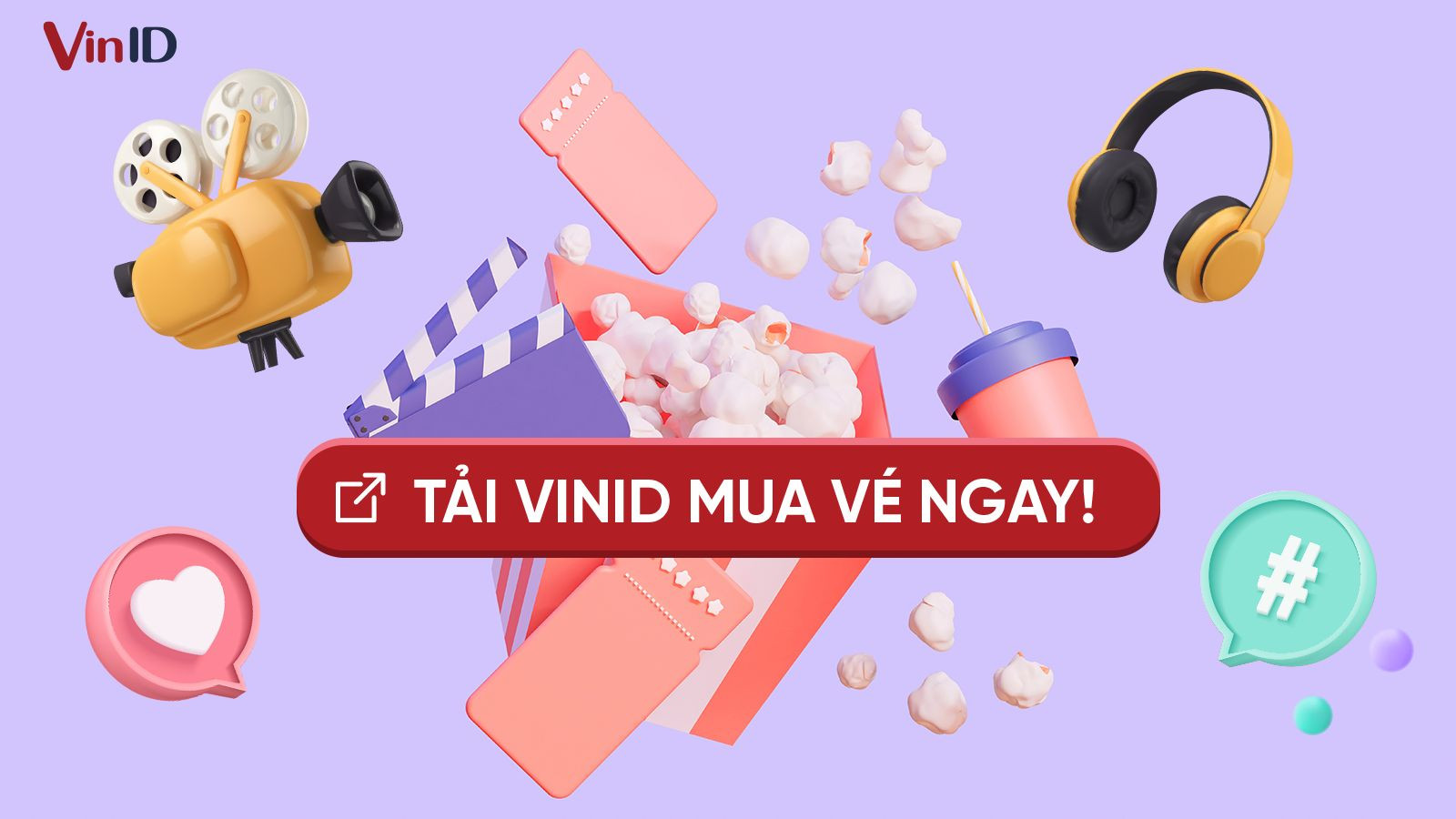 Banner quảng cáo dịch vụ mua vé bóng đá trực tuyến