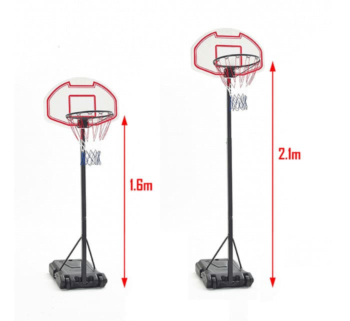 Biểu đồ chiều cao tiêu chuẩn của bóng rổ cho các lứa tuổi khác nhau