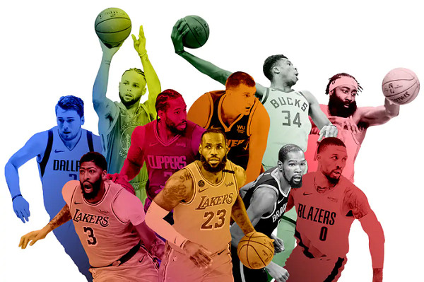 Biểu đồ mô tả cấu trúc và giai đoạn Regular Season trong giải bóng rổ NBA