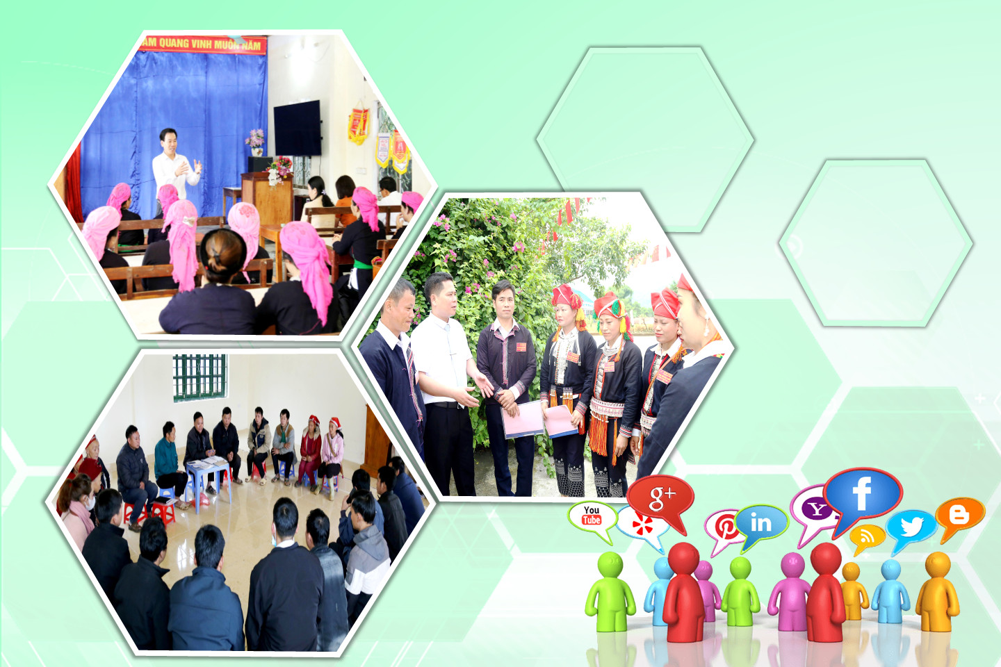 Biểu tượng minh họa dư luận xã hội ở Lào Cai, phản ánh sự quan tâm của công chúng, cũng như niềm đam mê dành cho bóng chuyền VTV Cup 2023.