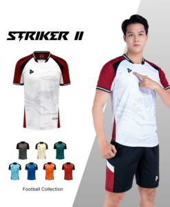 Bộ đồ đá bóng nữ Just Play Striker II màu trắng