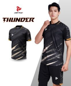Bộ đồ đá bóng nữ Just Play Thunder màu đen