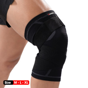 Bó gối thể thao GoodFit 2 trong 1 GF511K, thiết kế linh hoạt cho nhu cầu sử dụng bó gối bóng đá loại tốt