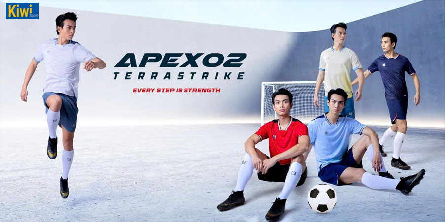 Bộ sưu tập áo bóng đá không logo Apex02 vải cao cấp