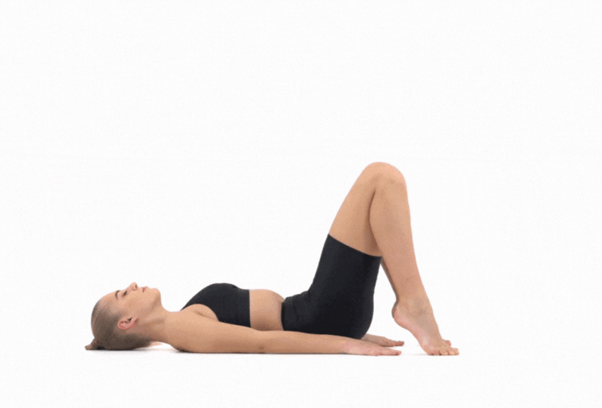 Tư thế cây cầu (Bridge Pose) tăng cường cơ lưng và mông, hỗ trợ dáng đứng và chiều cao