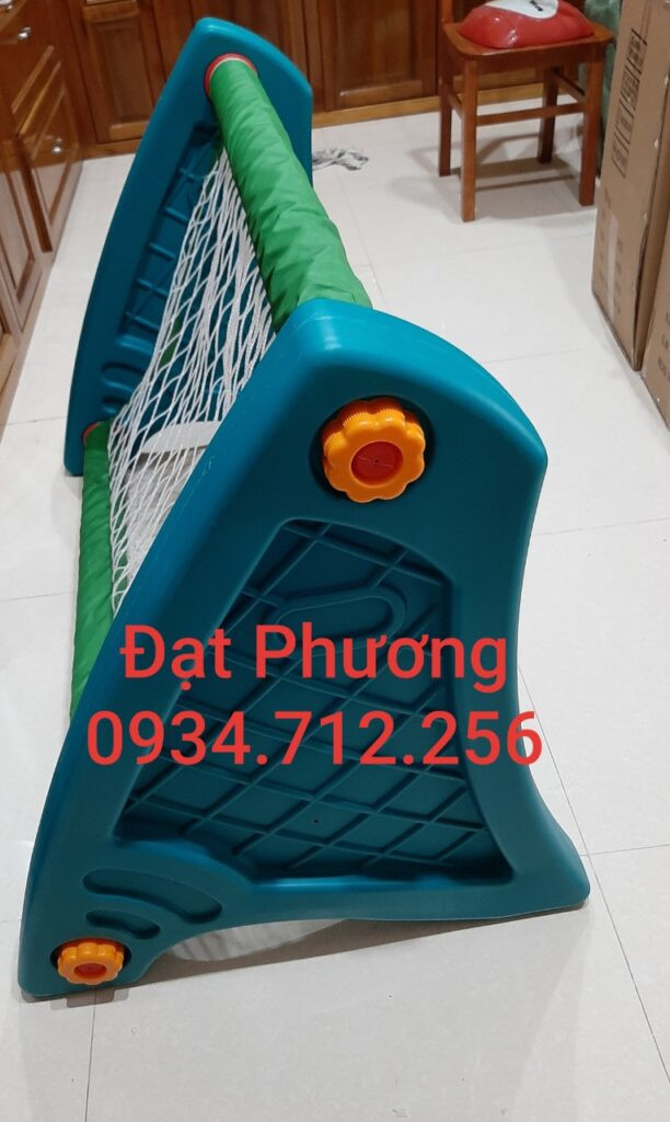 Các bộ phận của khung thành bóng đá trẻ em bằng nhựa PE cao cấp, dễ dàng lắp ráp