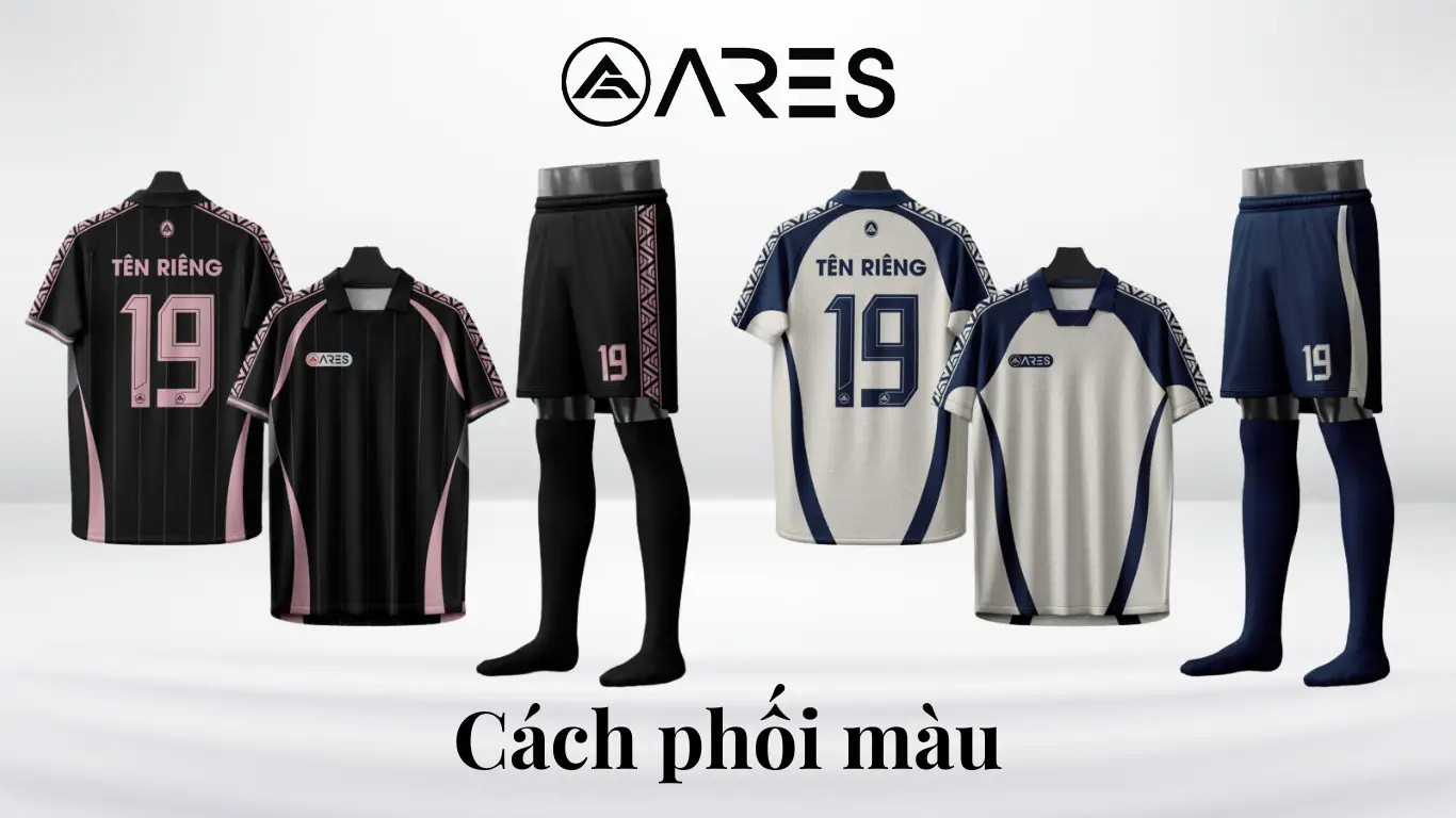 Các yếu tố thiết yếu để tự thiết kế áo đá bóng đẳng cấp